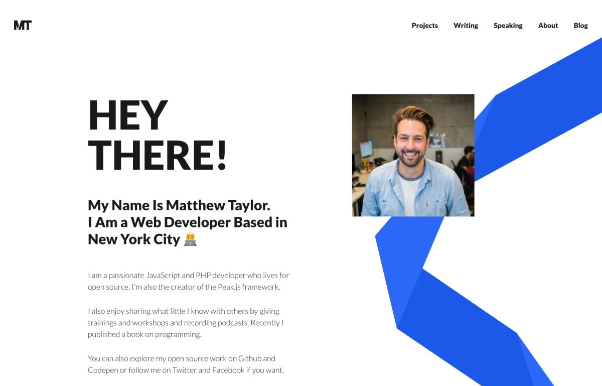 YOOtheme Matthew Taylor WordPress Theme