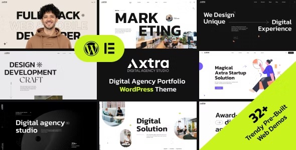 Axtra | Digital Agency Creative Portfolio Theme