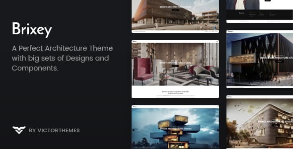 Brixey - Responsive Architecture WordPress Theme