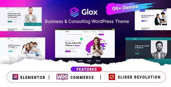 GloxBusiness - Consulting WordPress Theme