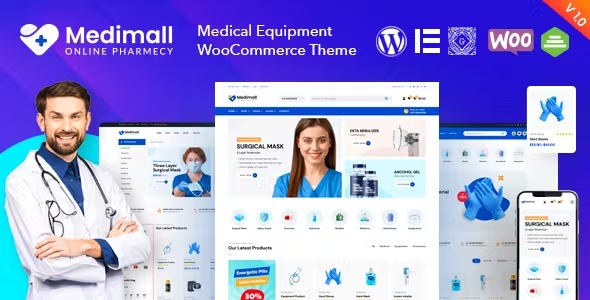 Medimall Medical WooCommerce Theme