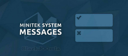Minitek System Messages Pro Joomla