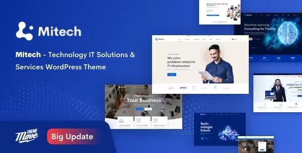 Mitech- IT Solutions And Services Company HTML Template