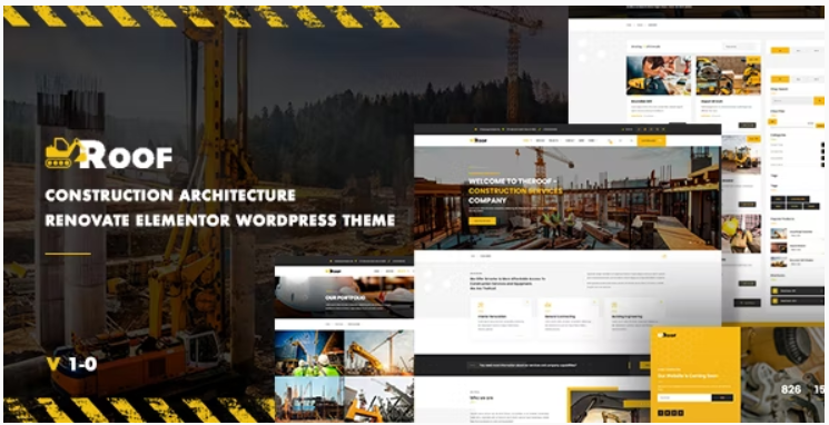 TheRoof - Construction And Architecture WordPress Theme
