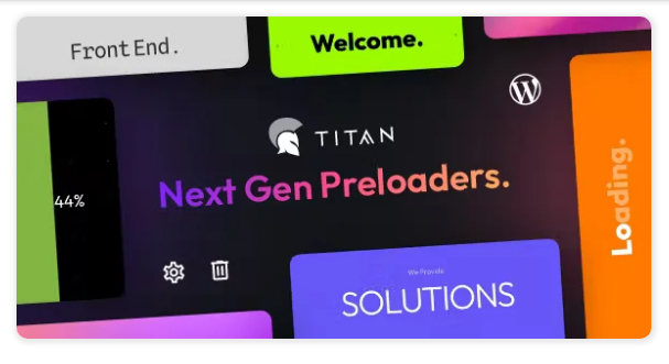 Titan Preloaders - Page Transitions WordPress Plugin