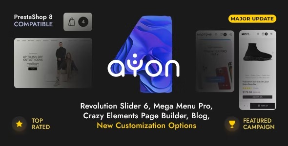 AYON - Multipurpose Responsive Prestashop Theme