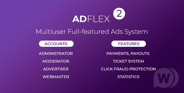 AdFlex- Multi User Full-featured Ads System