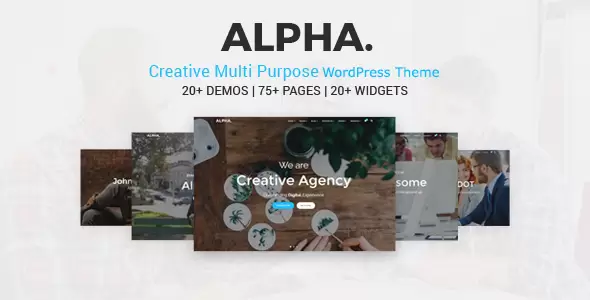 Alpha Dot - Multi Purpose WordPress Theme