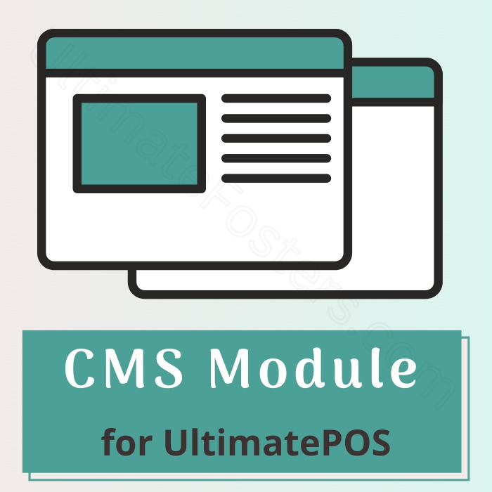 CMS module for UltimatePOS