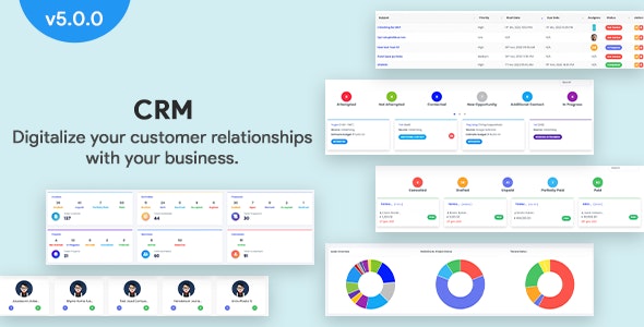 CRM - Laravel CRM with Project Management