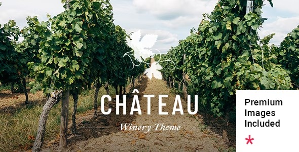 Chateau- Winery and Wine Shop Theme