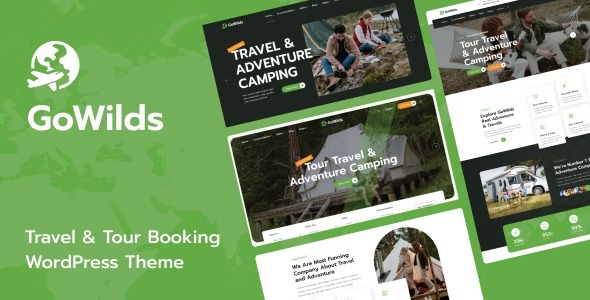 Gowilds - Travel - Tour Booking WordPress Theme