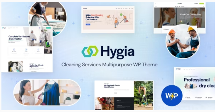 Hygia - Cleaning Services Multipurpose WordPress Theme