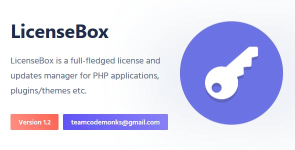 LicenseBox - PHP License and Updates Manager