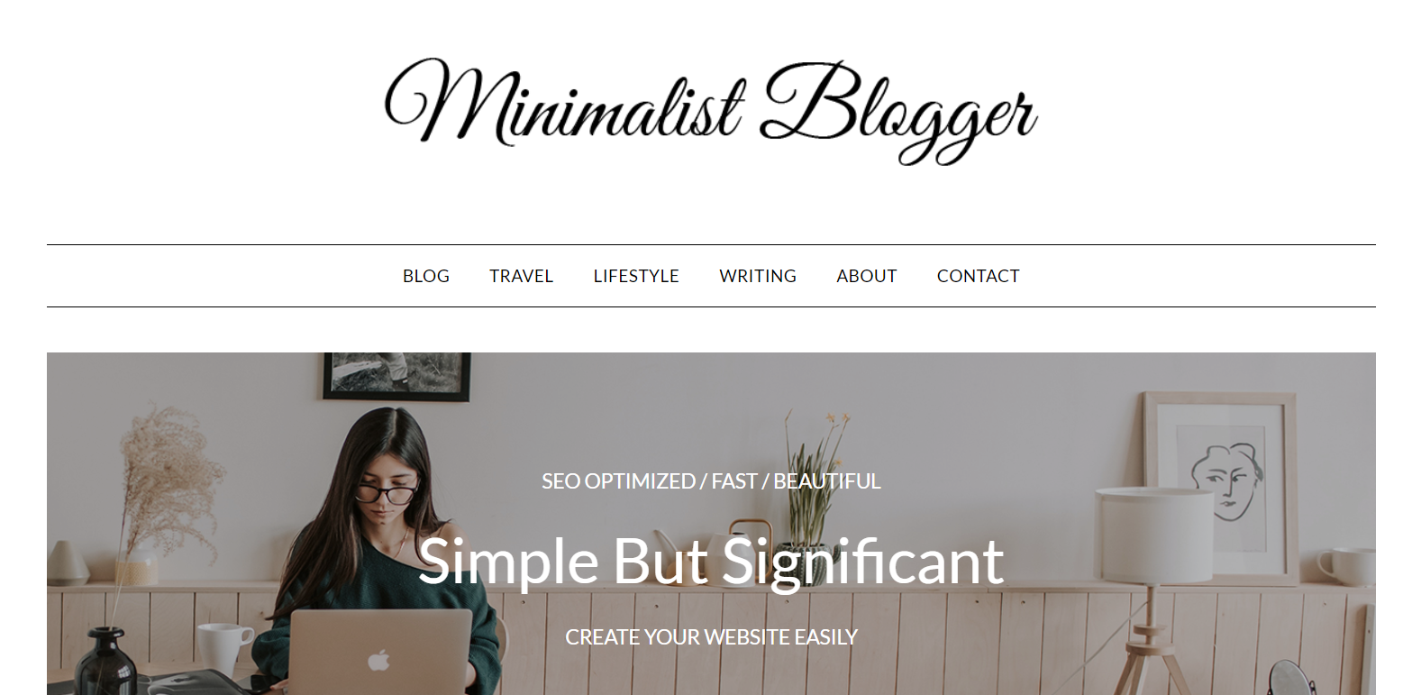 MinimalistBlogger [Superb Themes]