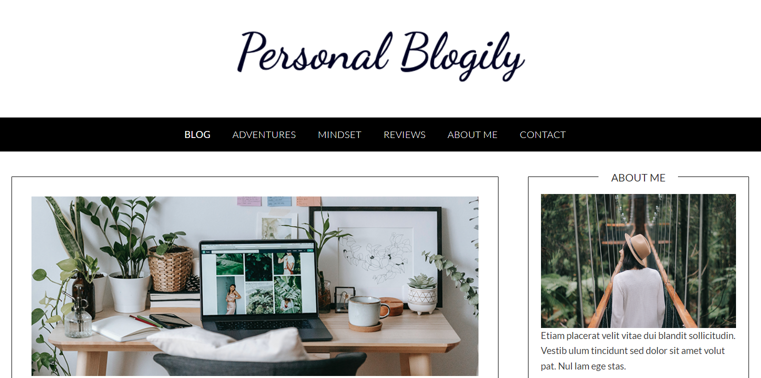 Personal Blogily [Superb Themes]
