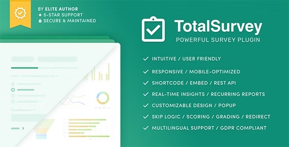 Total Survey - Responsive WordPress Survey Plugin