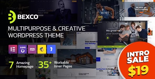 Bexco - Creative Multipurpose WordPress Theme