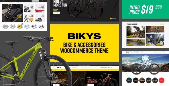 Bikys - Bike - Accessories Woocommerce Theme