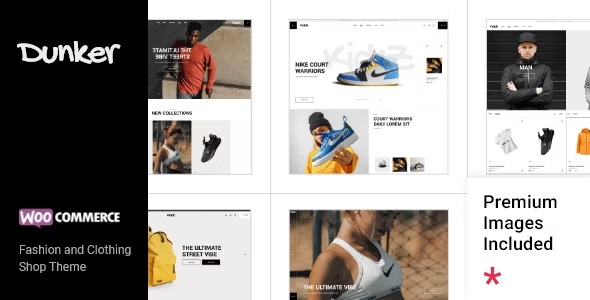 Dunker Fashion and Clothing Shop Theme