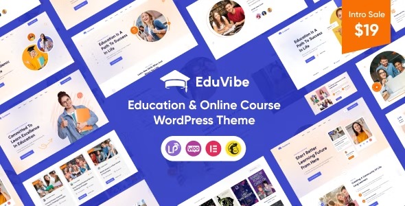 EduVibe- Education - Online Course WordPress Theme