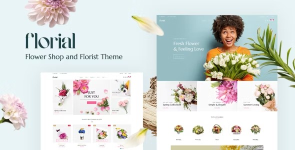 Florial - Flower Store WooCommerce WordPress Theme