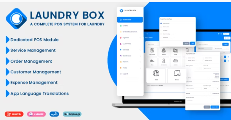 Laundry Box POS and Order Management System