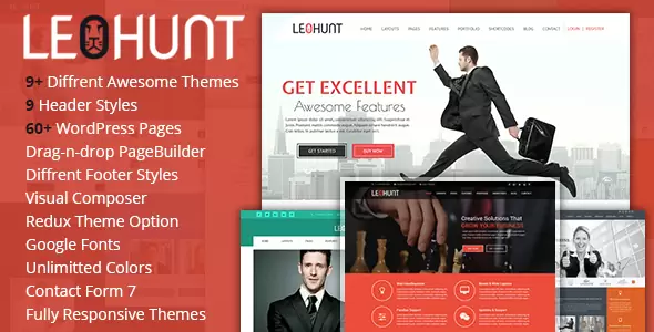 LeoHunt - Responsive MultiPurpose WordPress Theme