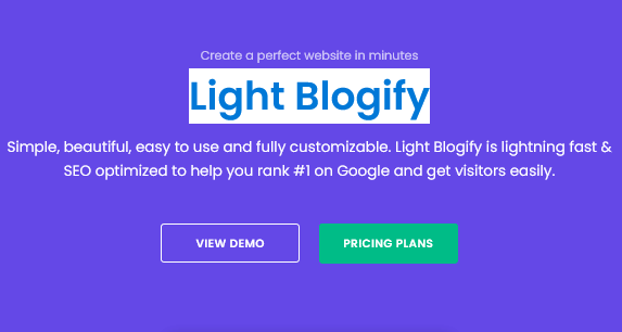 Light Blogify Superb Themes