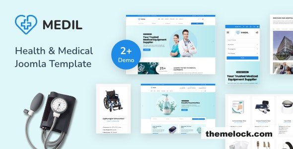 Medil - Medical - Healthcare Joomla Template