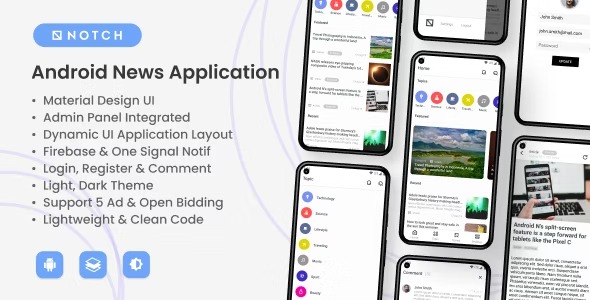 Notch - Android News Application