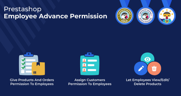 PrestaShop Employee Advance Permission | Admin Staff Module