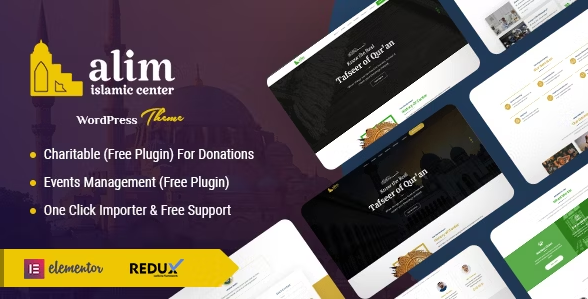 Alim - Islamic Institute - Mosque WordPress Theme + RTL