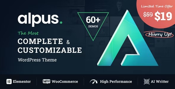 Alpus Pro Creative - WooCommerce WordPress Theme