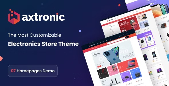 Axtronic - Electronics WooCommerce WordPress Theme