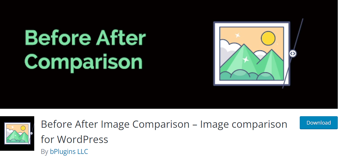 Before After Image Comparison - Image comparison for WordPress