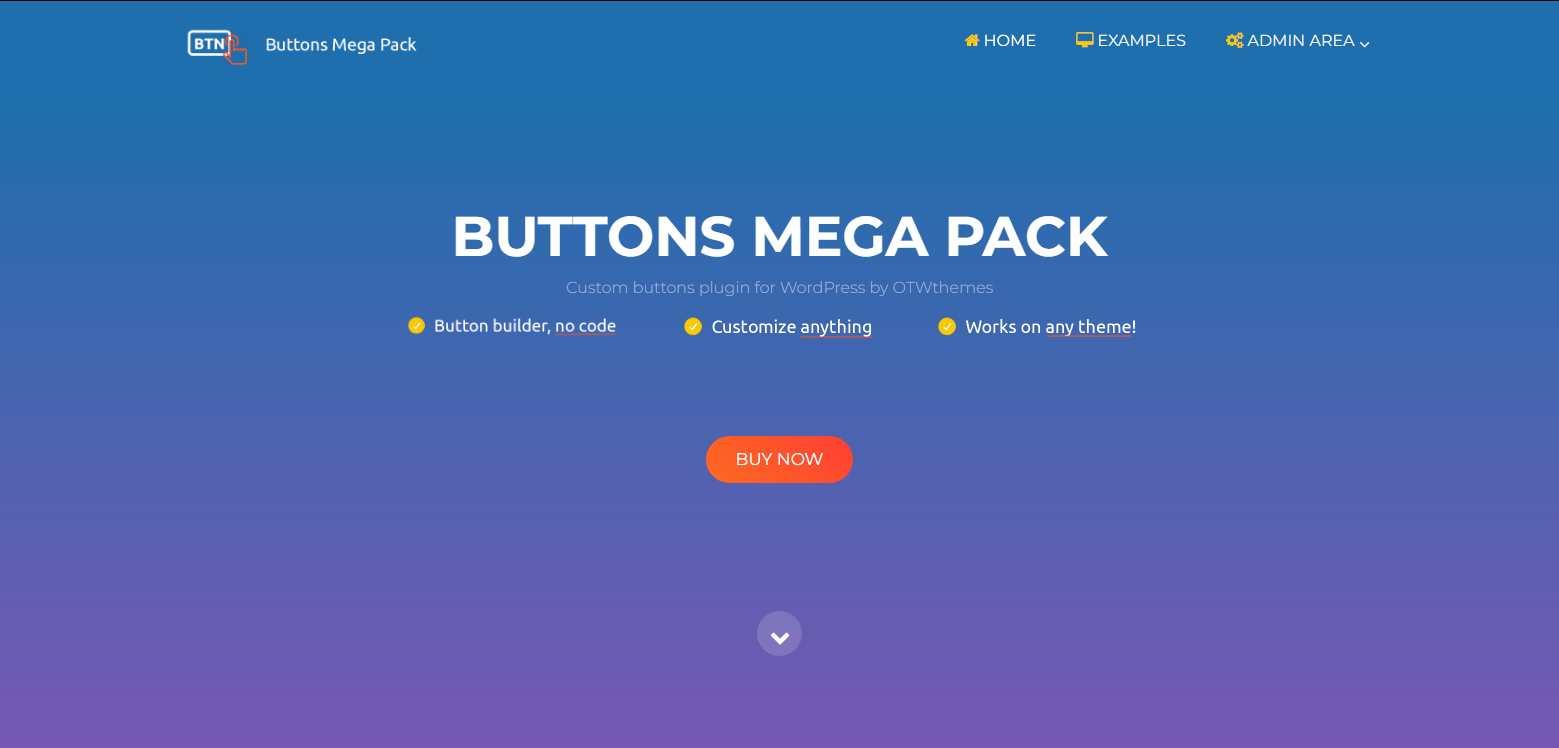 Buttons Mega Pack Pro - WordPress Plugin