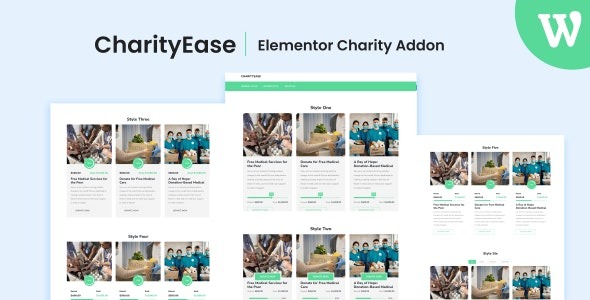 CharityEase- Elementor Charity Addon