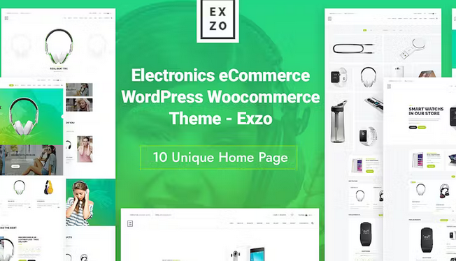 Exzo Electronics eCommerce Woocommerce Theme
