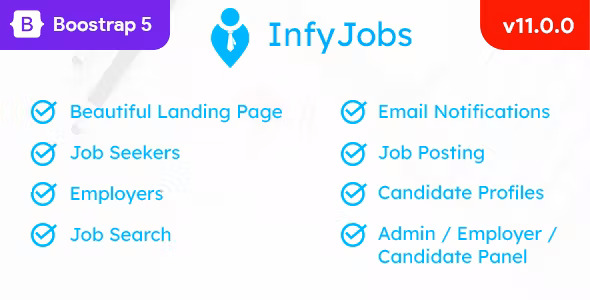 InfyJobs - Laravel Job Board - Job Portal System
