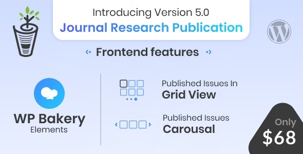 Journal Research Publication WordPress Plugin