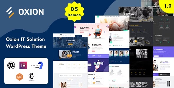 Oxion- IT Solutions and Services WordPress Theme