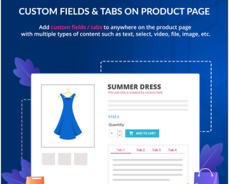PrestaShop Custom fields - tabs on product page