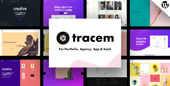 Tracem - Elementor Agency - Portfolio WordPress Theme