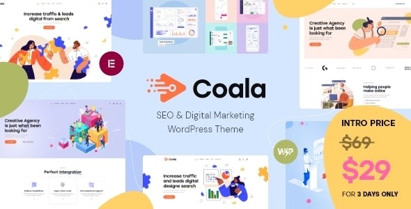 Coala- SEO - Digital Marketing WordPress Theme