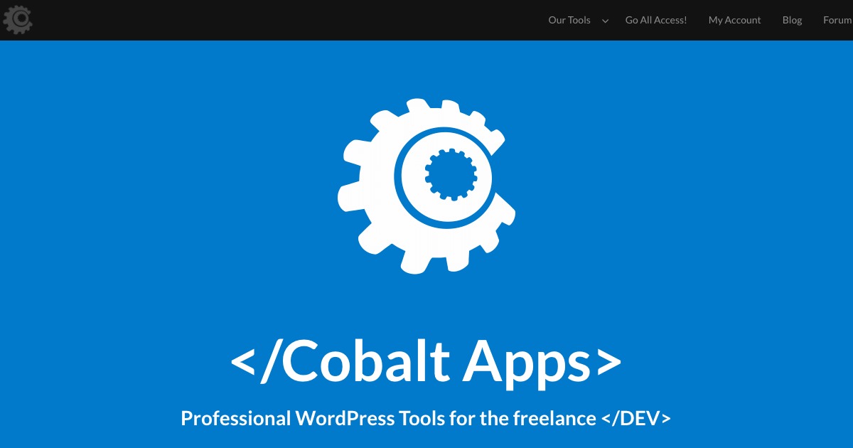 CobaltApps WordPress Theme - Plugin +All Addons