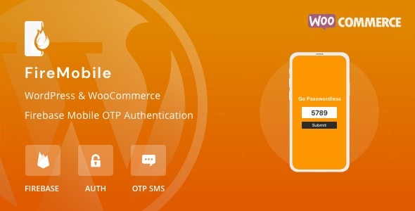 FireMobileWordPress - WooCommerce Firebase Mobile OTP authentication
