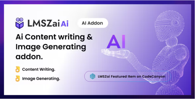 LMSzai AI - Ai Content writing - Image Generating addon