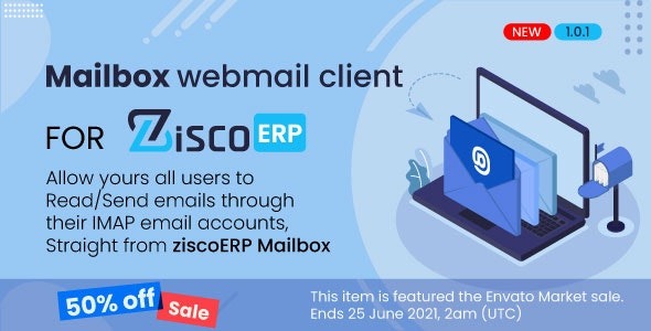 Mailbox - e-mail client for ZiscoERP