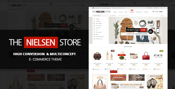 Nielsen E-commerce WP Theme
